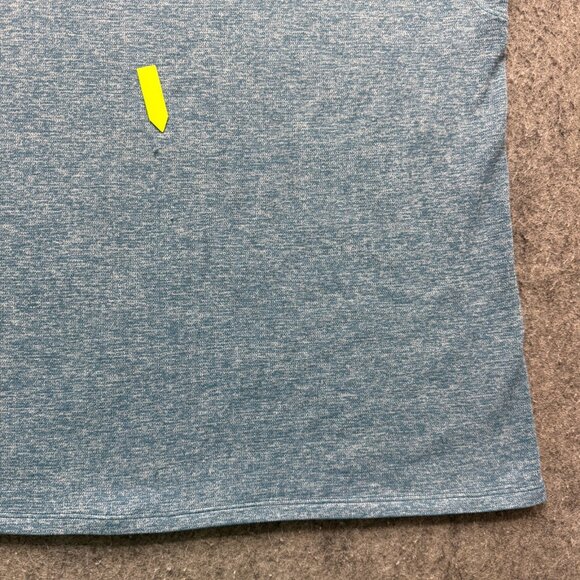 Lululemon Training T-Shirt Men XL Blue Short Sleeve Crew Neck 48" x 29" b027 - Picture 5 of 11